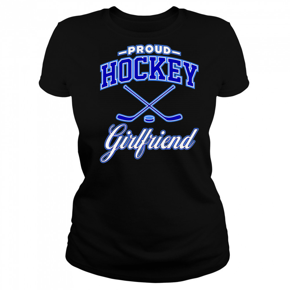 Proud Hockey Girlfriend shirt Women's T-shirt