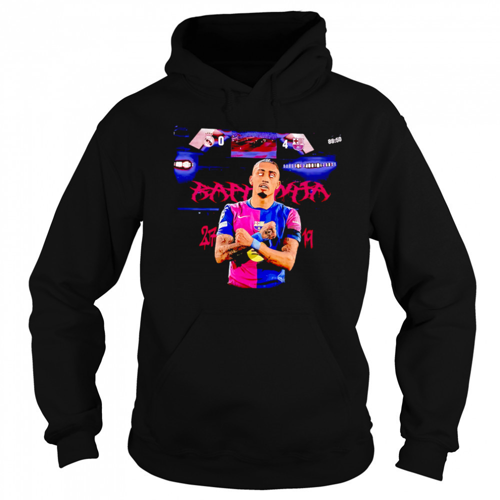 Raphinha FC Barcelona graphic retro shirt Sweatshirt