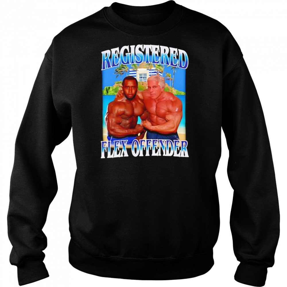 Registered Flex Offender shirt Hoodie