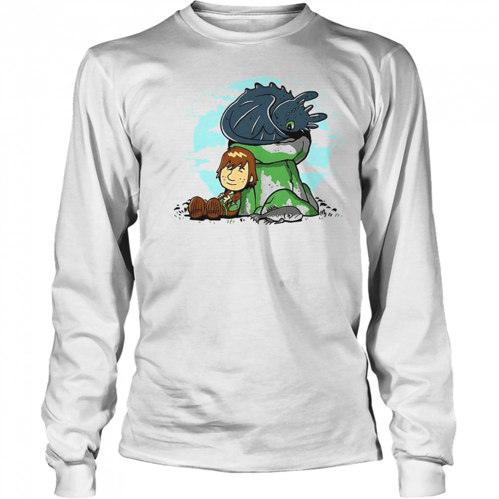 Relax With My Dragon T-Shirt Long Sleeved