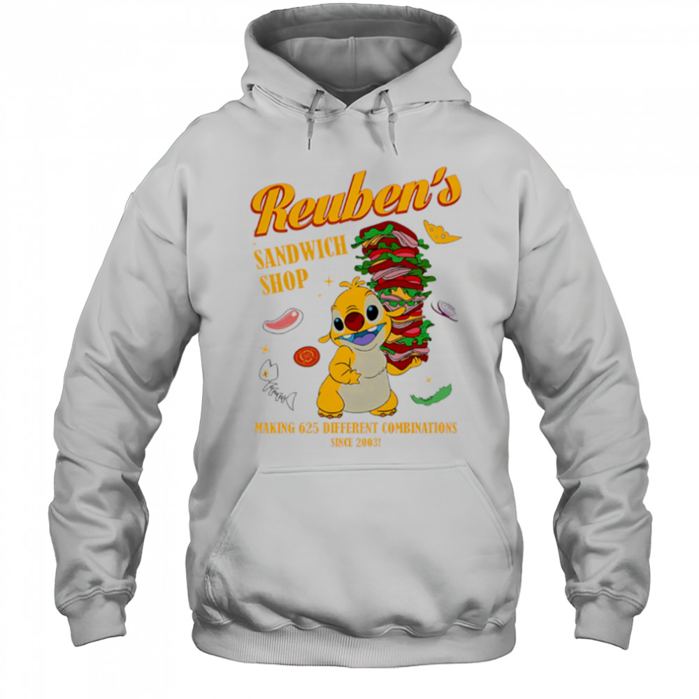 Reuben’s Sandwich Shop Haring 625 Different Combinations shirt Hoodie