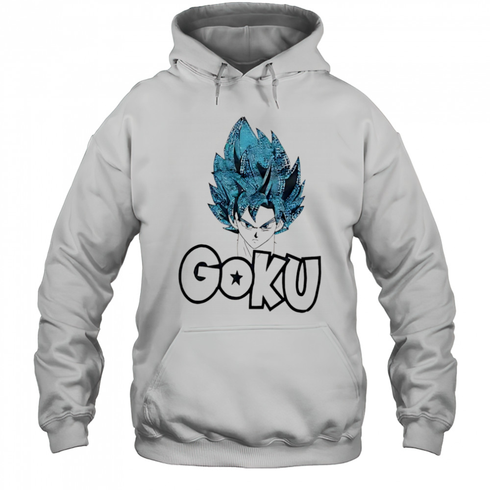Rhinestone SSJSS Goku shirt Hoodie