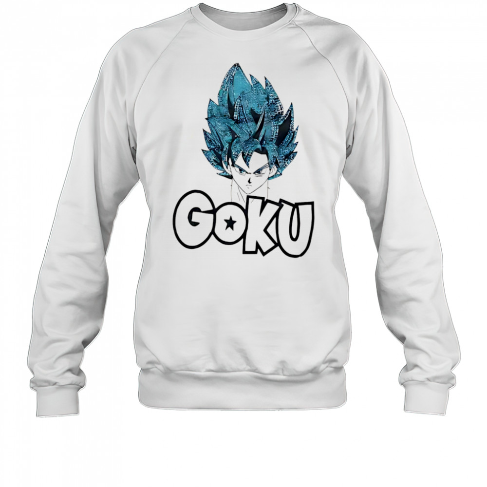 Rhinestone SSJSS Goku shirt Sweatshirt