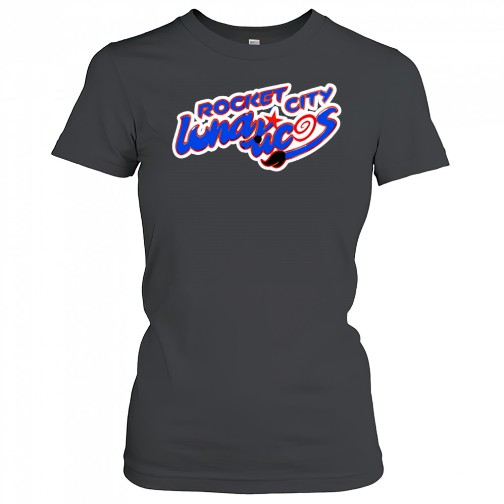 Rocket city trash pandas x lunaticos baseball shirt Women's T-shirt