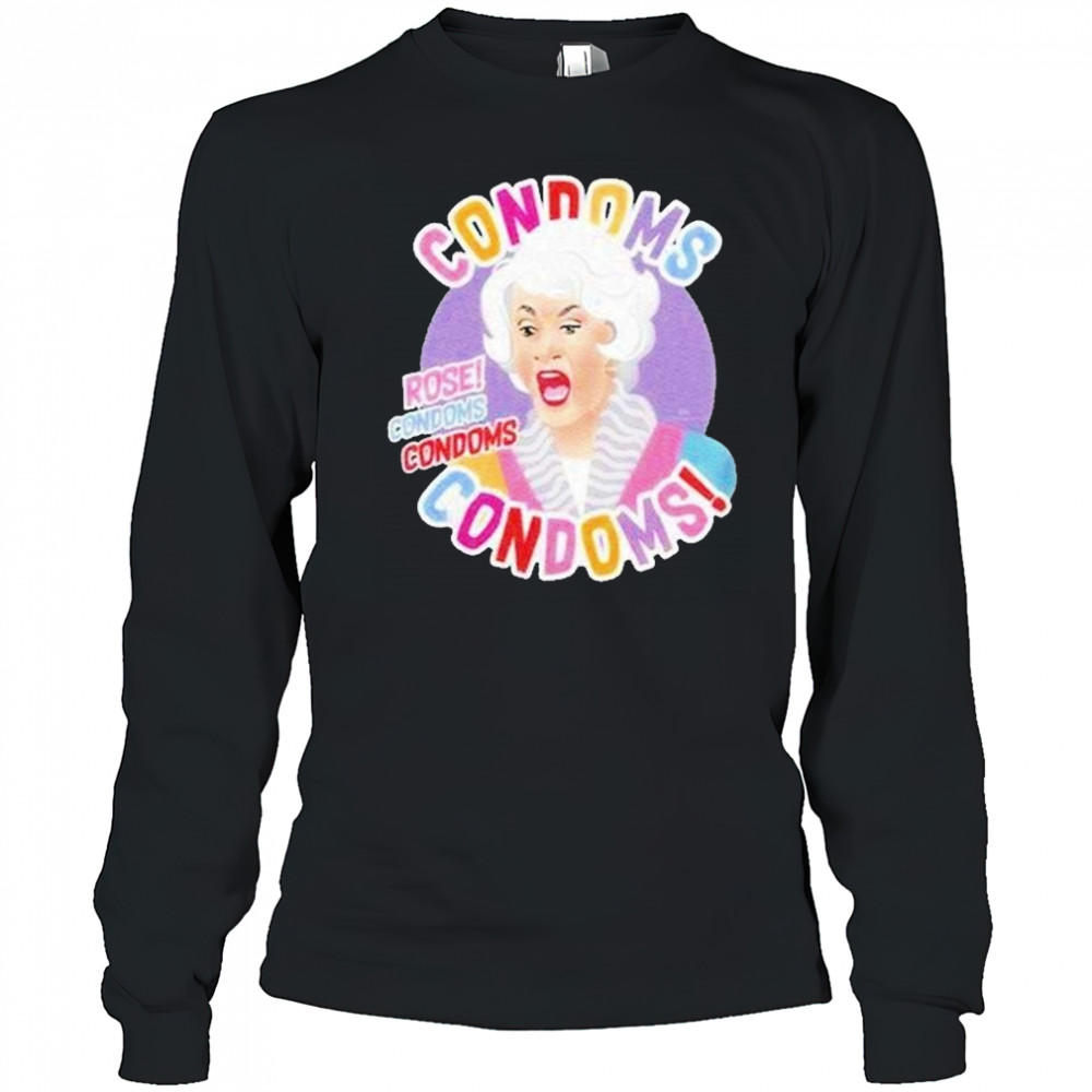 Rose Condoms Shirt Long Sleeved
