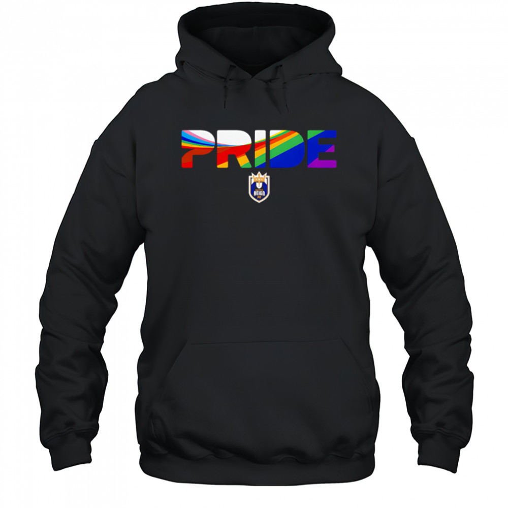Seattle Reign FC Wave Pride Stripes 2025 shirt Hoodie