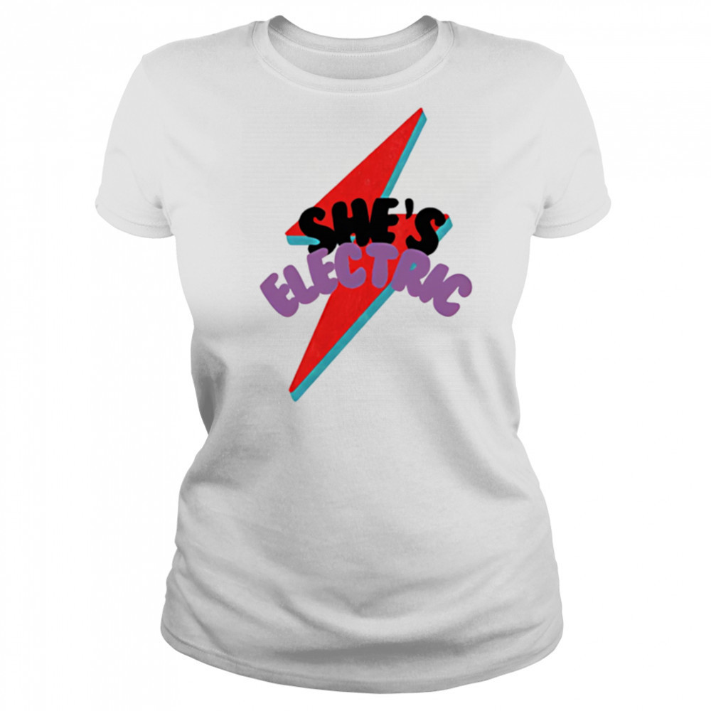 She’s electric oasis 2025 concert shirt Women's T-shirt