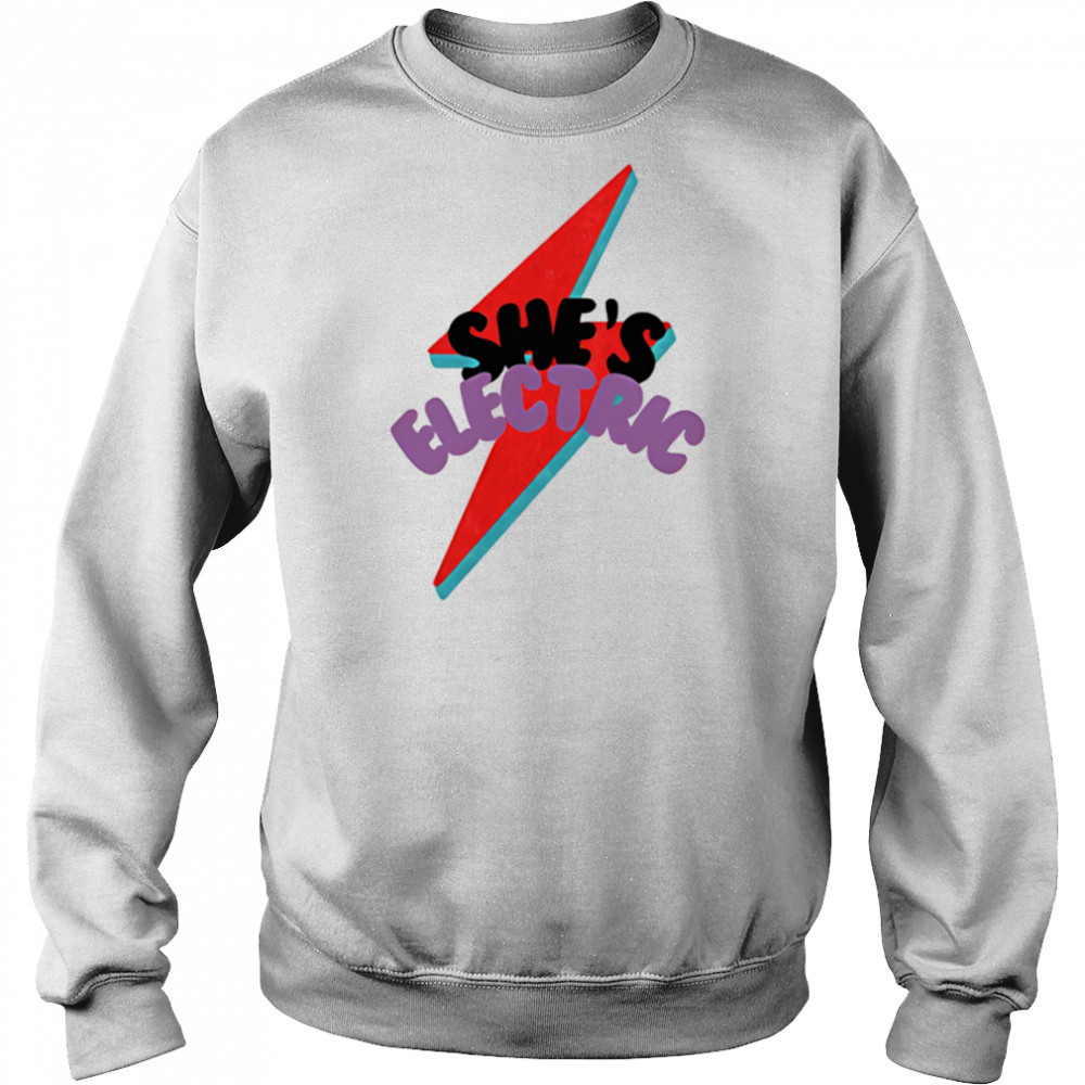 She’s electric oasis 2025 concert shirt Hoodie