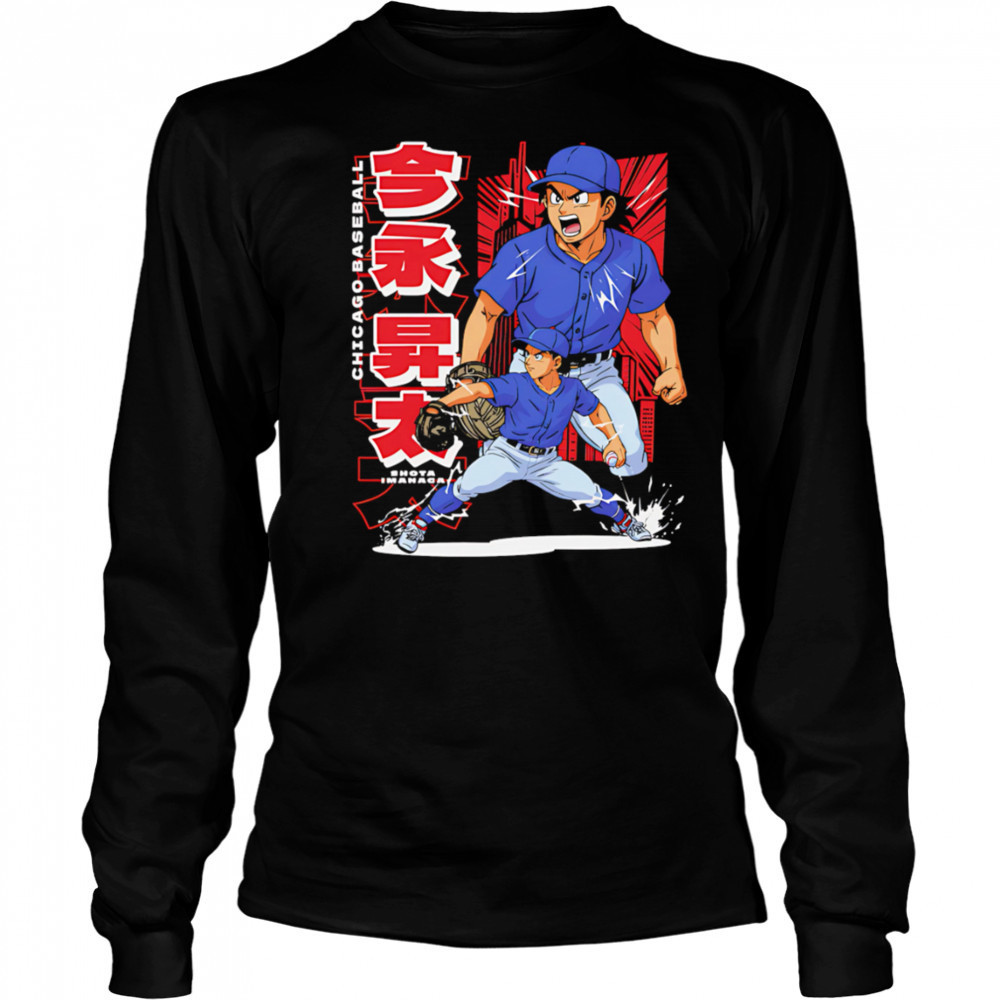 Shota Imanaga Chicago C Anime shirt Long Sleeved