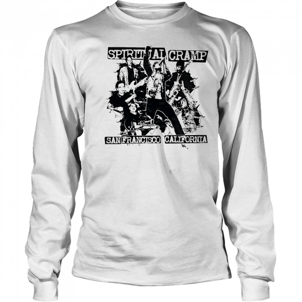 Spiritual Cramp San Francisco California T-shirt Long Sleeved