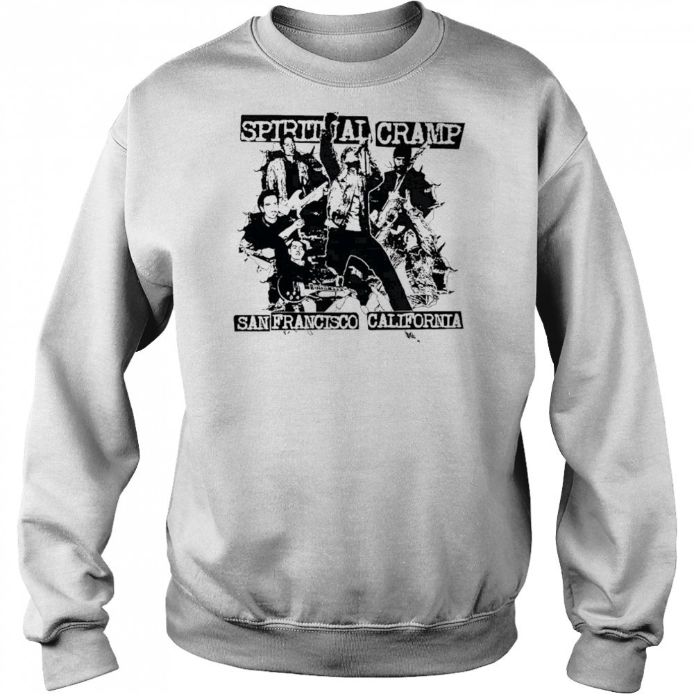 Spiritual Cramp San Francisco California T-shirt Hoodie