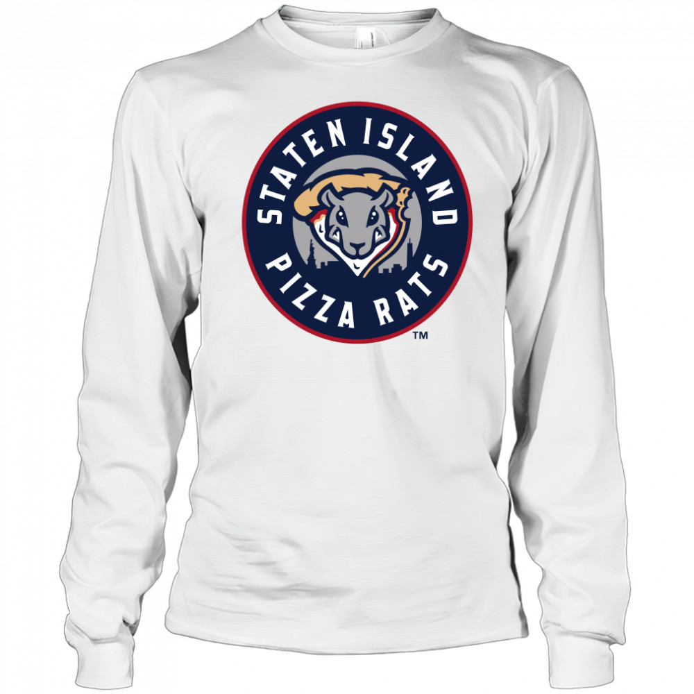 Staten Island Pizza Rats logo shirt Long Sleeved