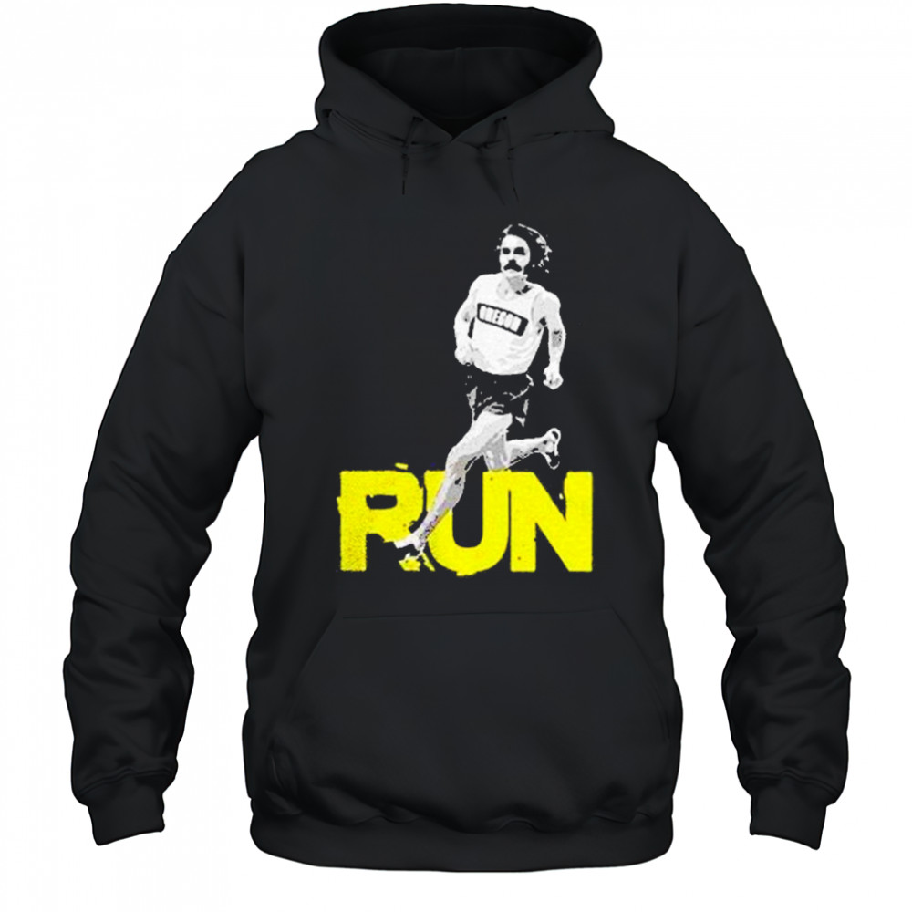 Steve Prefontaine Run Shirt Hoodie