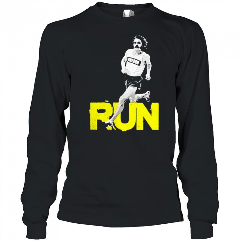 Steve Prefontaine Run Shirt Long Sleeved