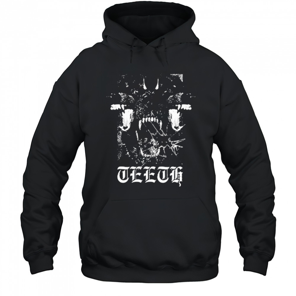 Teeth Dog T-shirt Hoodie