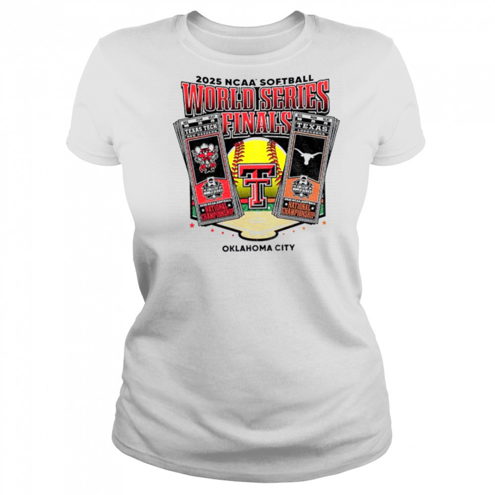 Texas Tech 2025 Softball College World Series Championship Finals tickets shirt Women's T-shirt