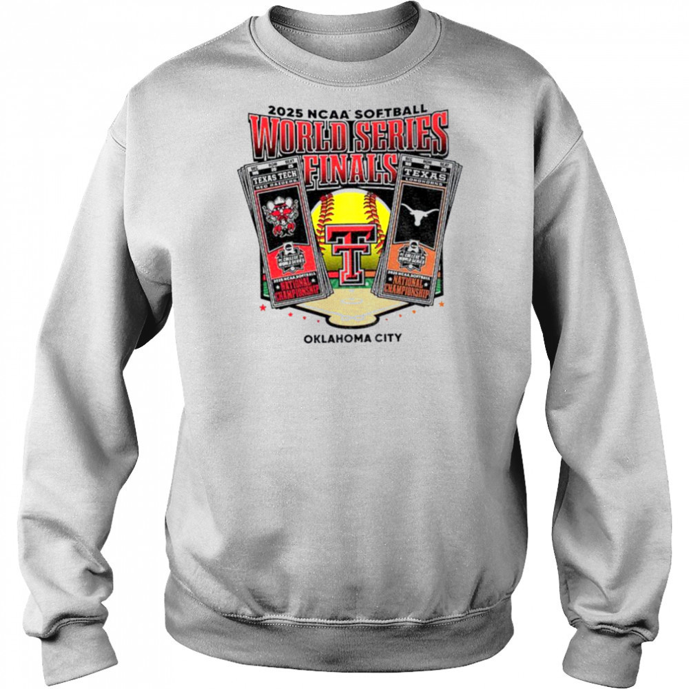 Texas Tech 2025 Softball College World Series Championship Finals tickets shirt Hoodie