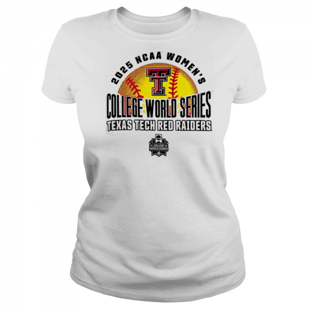 Texas Tech 2025 Softball College World Series NCAA t shirt Women's T-shirt
