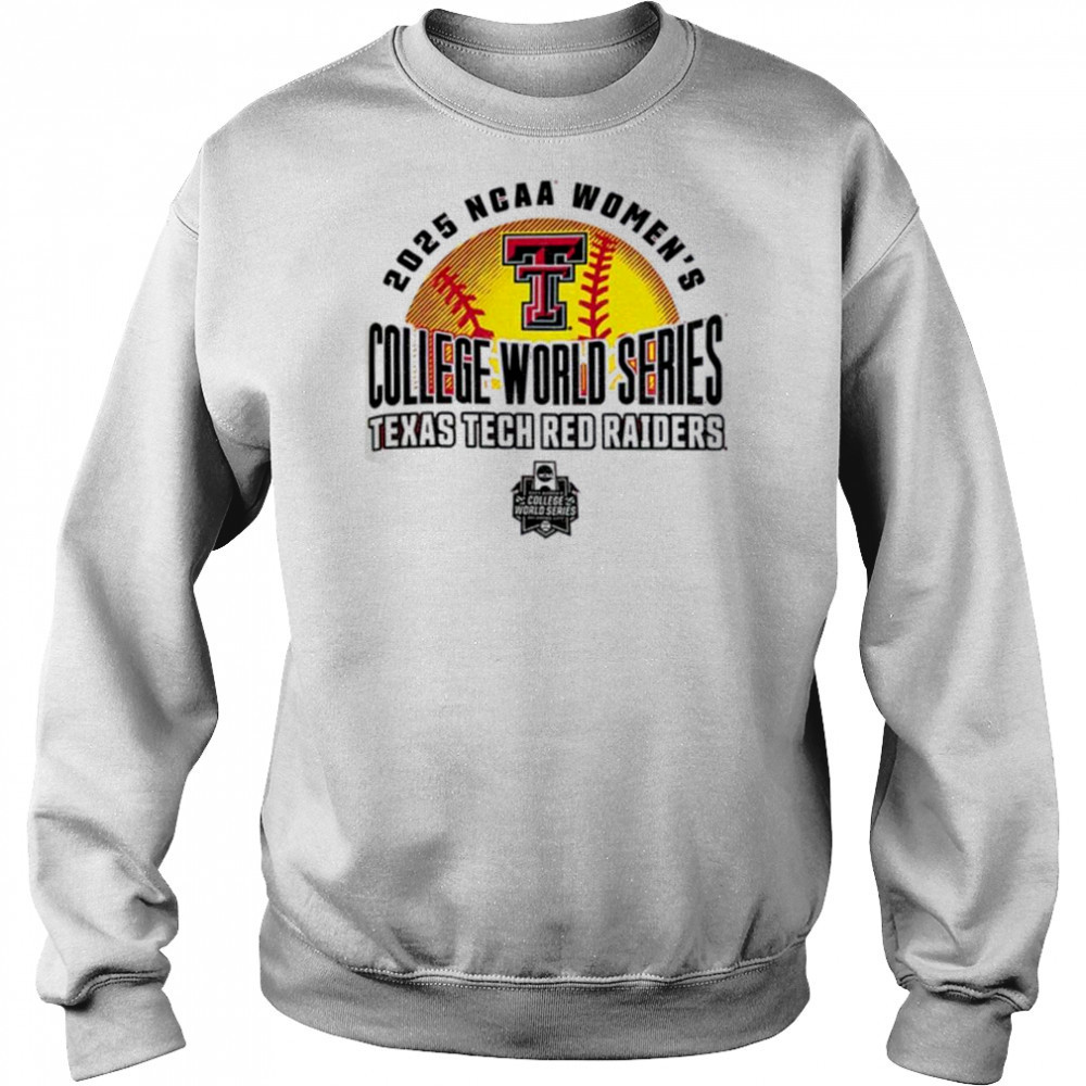 Texas Tech 2025 Softball College World Series NCAA t shirt Hoodie