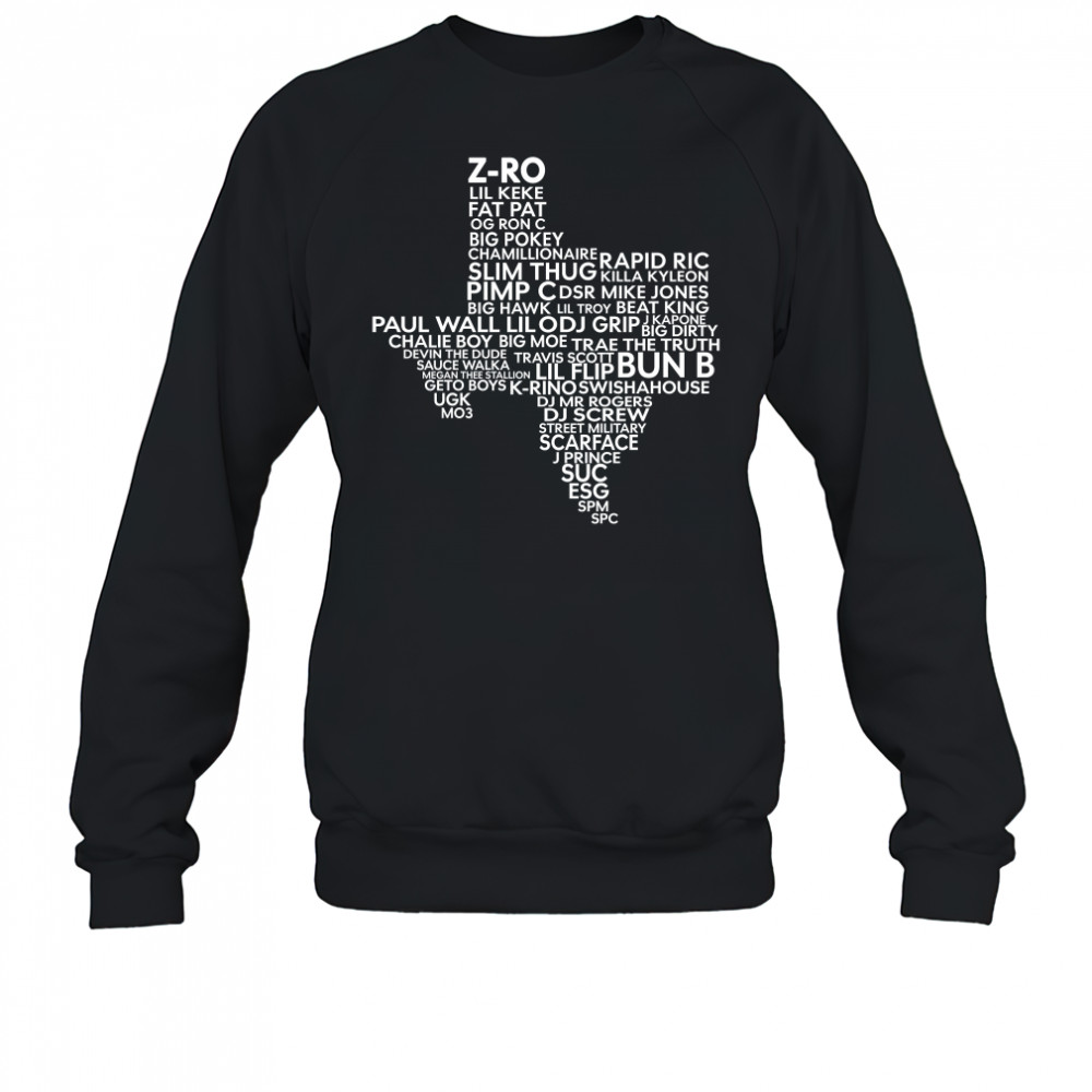 Texas z-ro lil keke fat pat og ron c big pokey shirt Sweatshirt