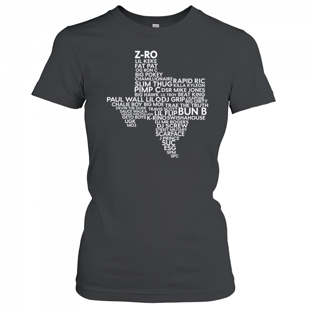Texas z-ro lil keke fat pat og ron c big pokey shirt Women's T-shirt