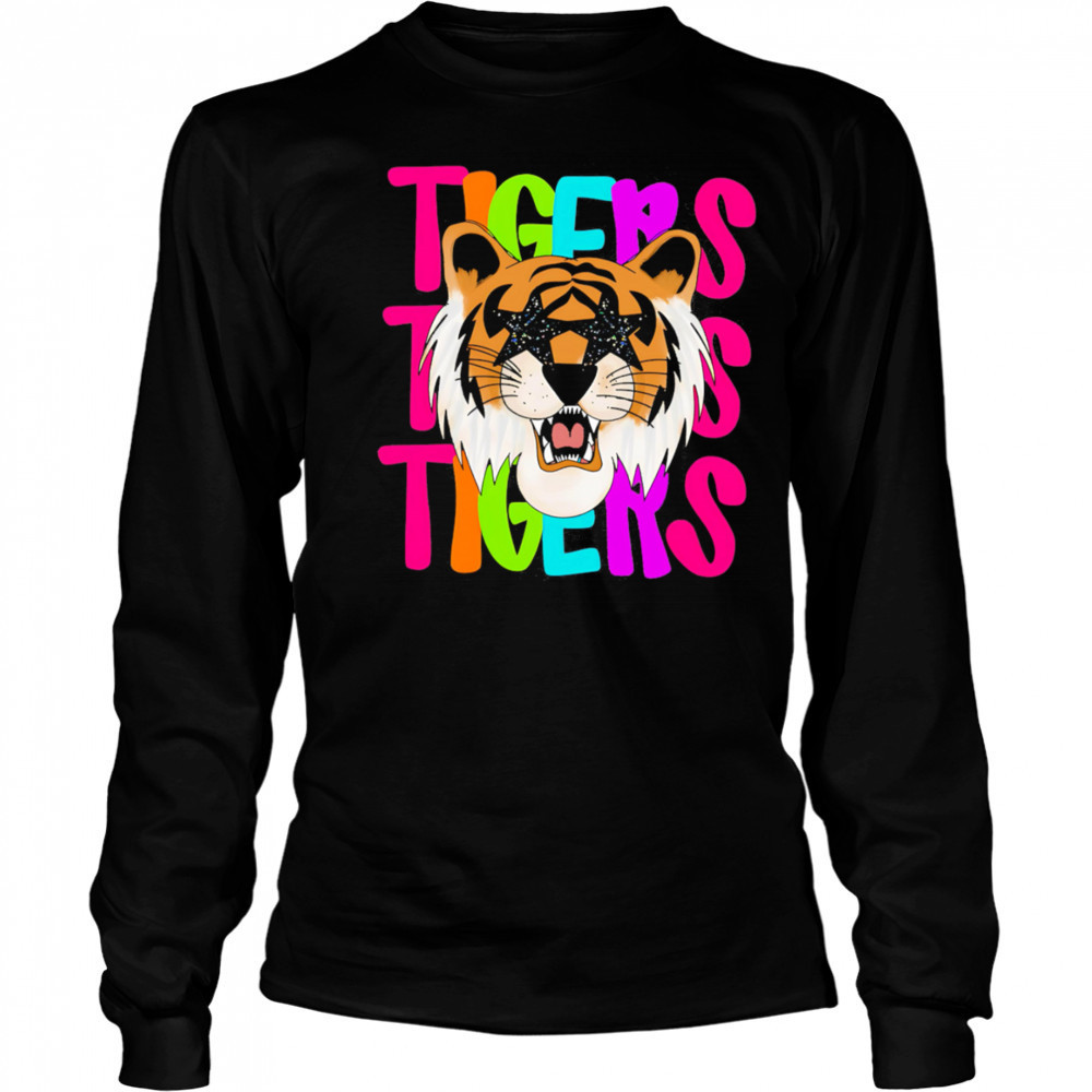 Tigers repeat pride shirt Long Sleeved