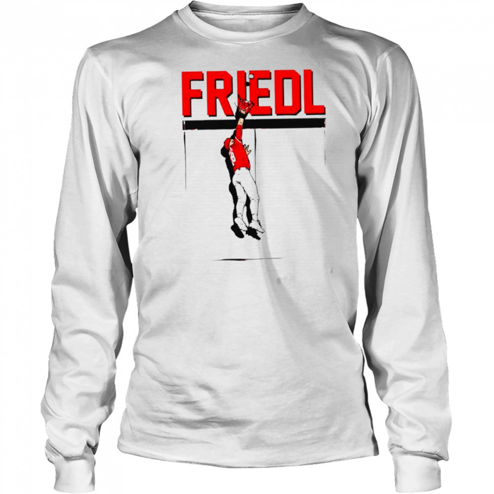 TJ Friedl Called Game Cincinnati Reds baseball shirt Long Sleeved