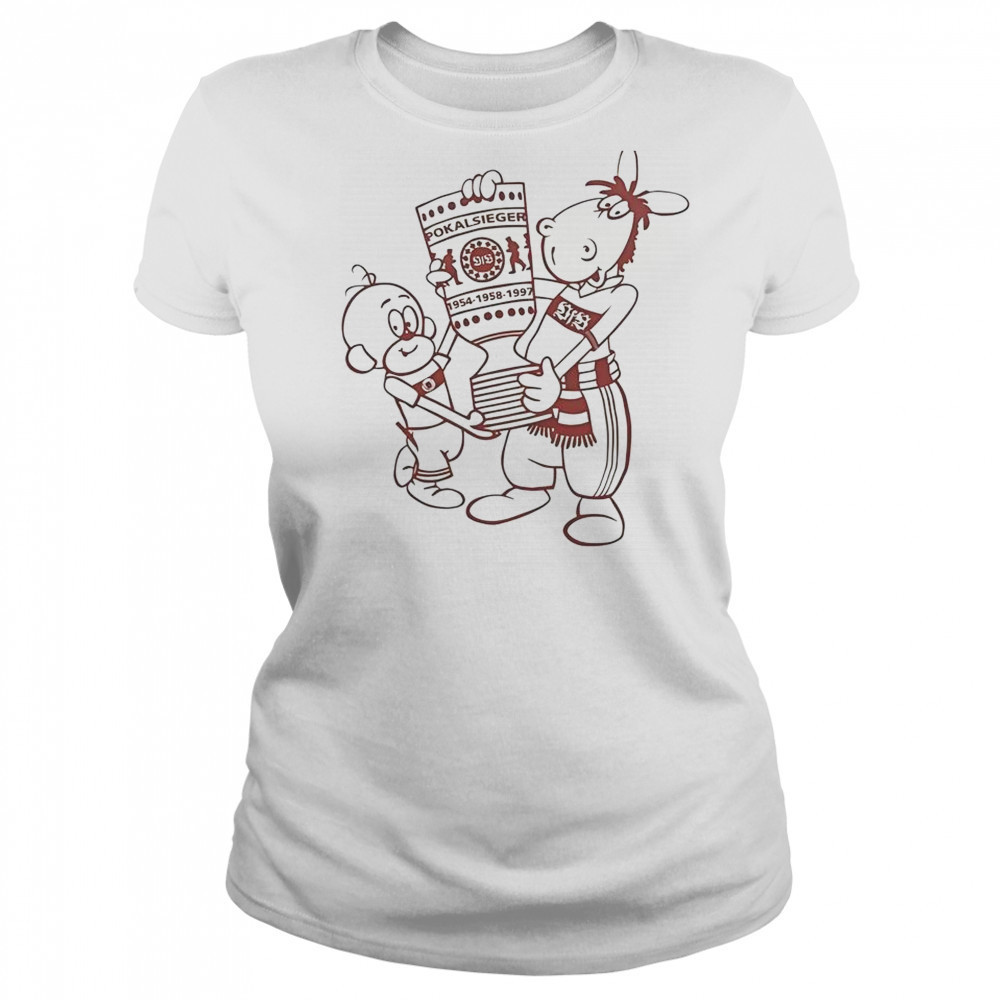 VFB Pokal Final Äffle Und Pferdle T-Shirt Women's T-shirt