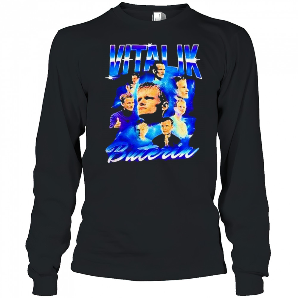Vitalik Buterin Vintage Shirt Long Sleeved