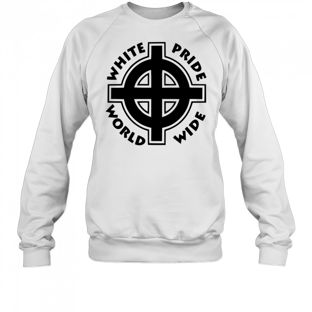 White Pride World Wide shirt Sweatshirt