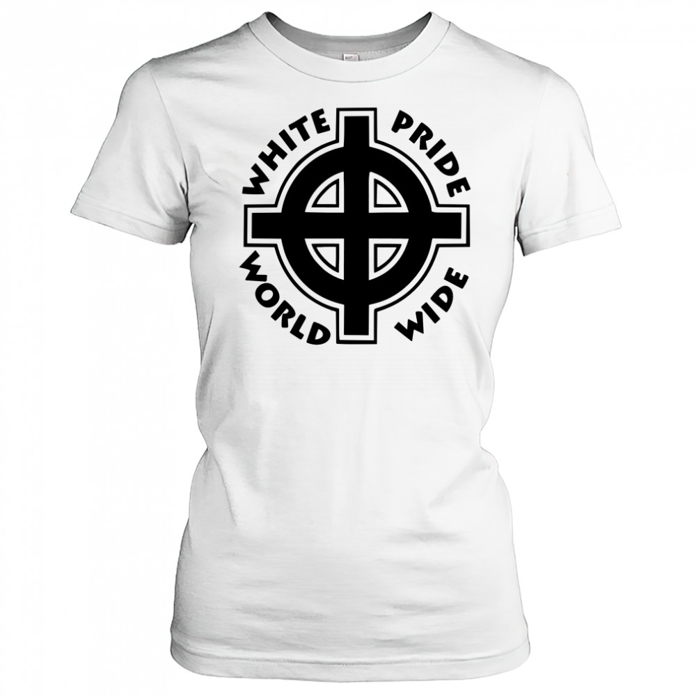 White Pride World Wide shirt Women's T-shirt