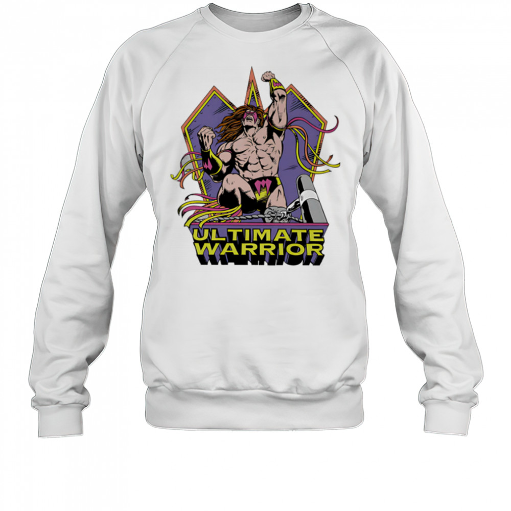 WWE Ultimate Warrior Retro Vector shirt Sweatshirt