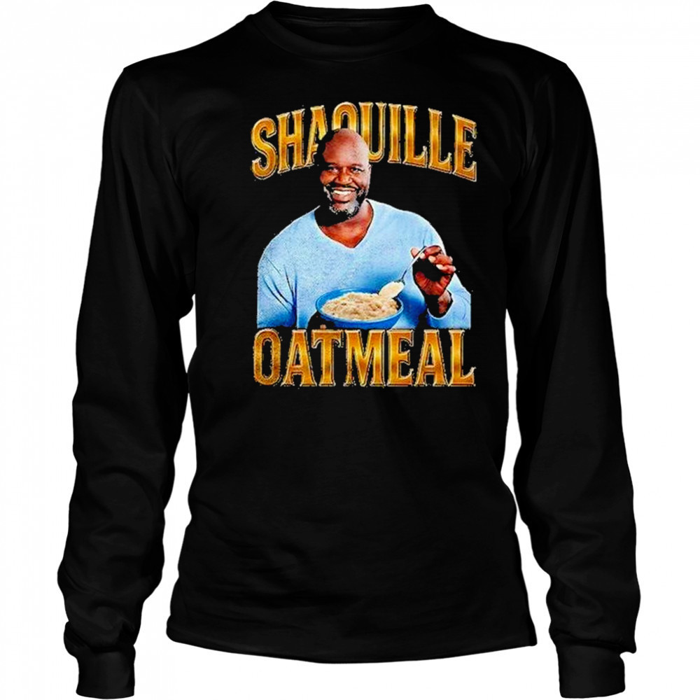 2025 Shaquille Oatmeal Shaquille Oneal Shirt Long Sleeved
