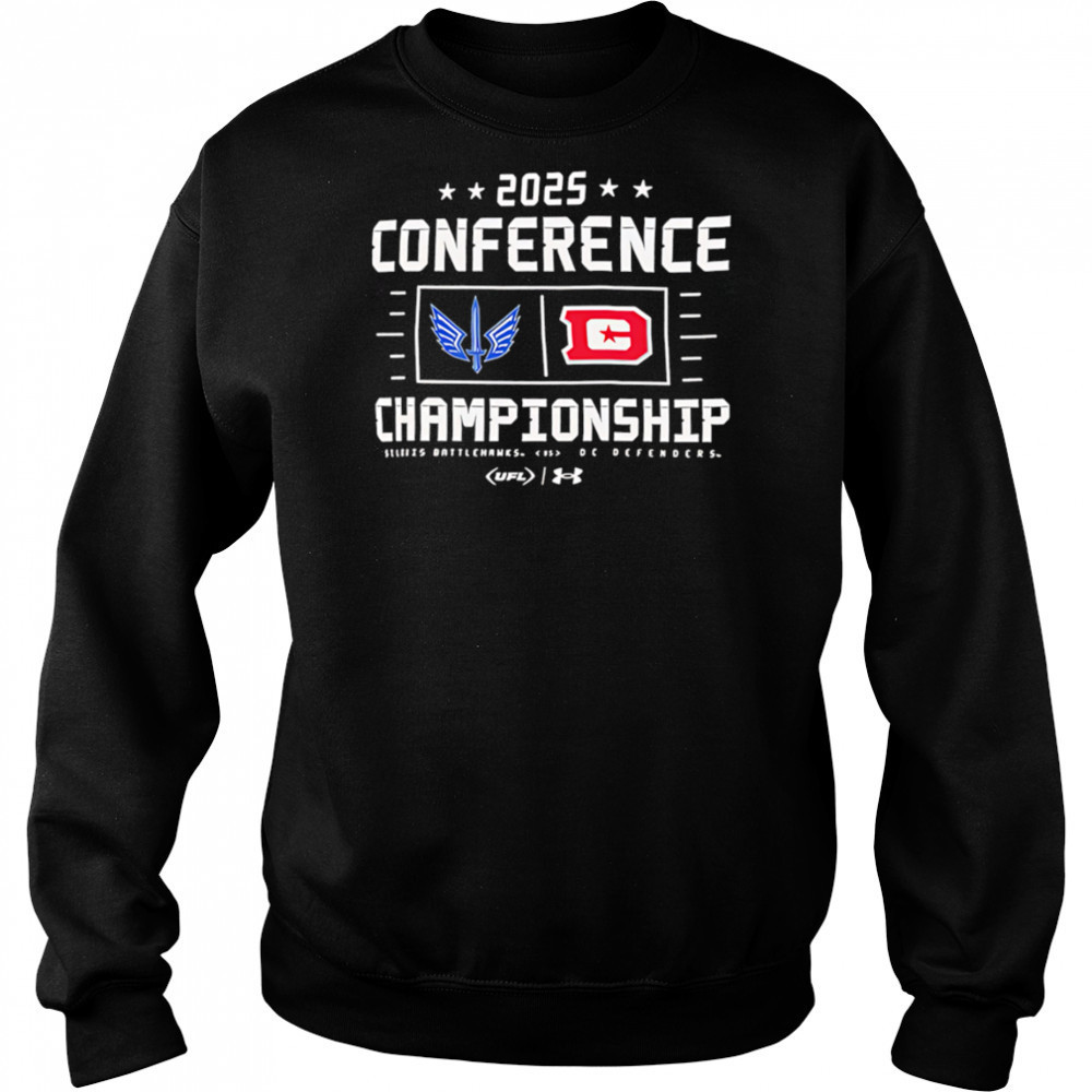 2025 XFL Conference Championship shirt Hoodie