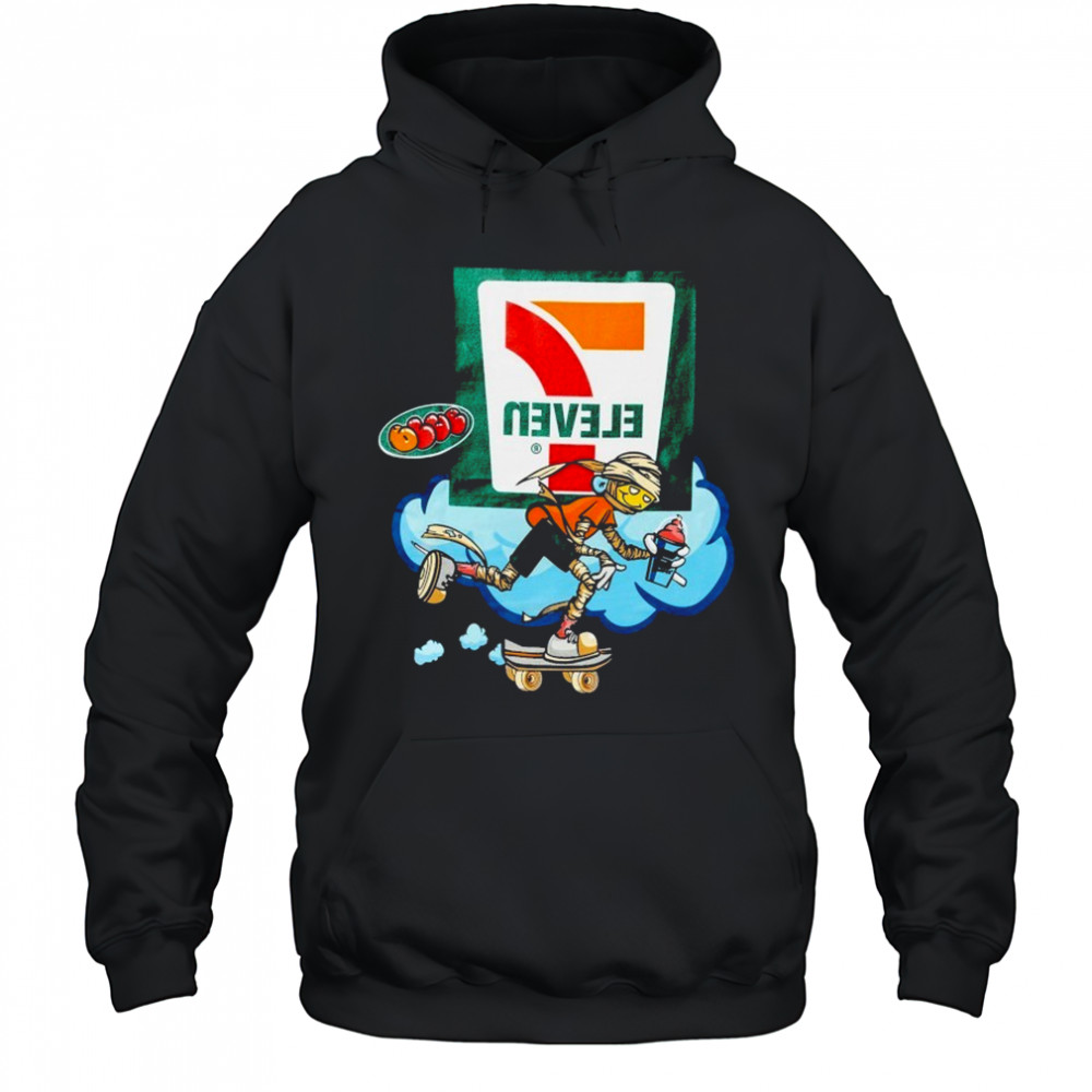 7-Eleven® X Blue The Great Mummy T-shirt Hoodie