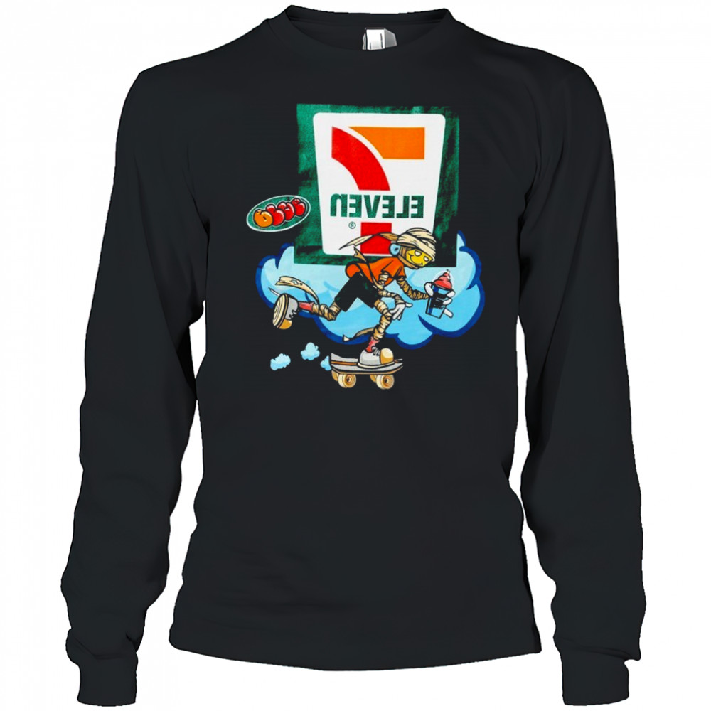 7-Eleven® X Blue The Great Mummy T-shirt Long Sleeved