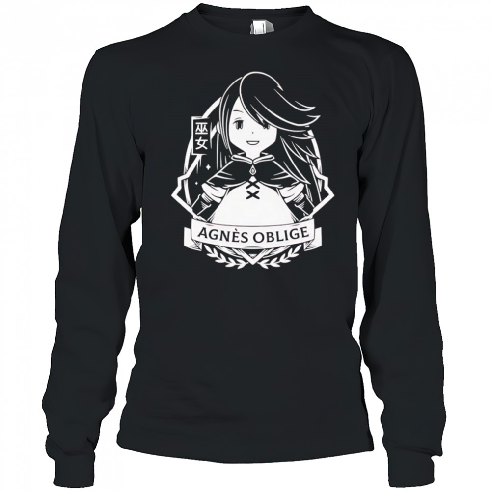 Agnès Oblige Vestal of Wind shirt Long Sleeved