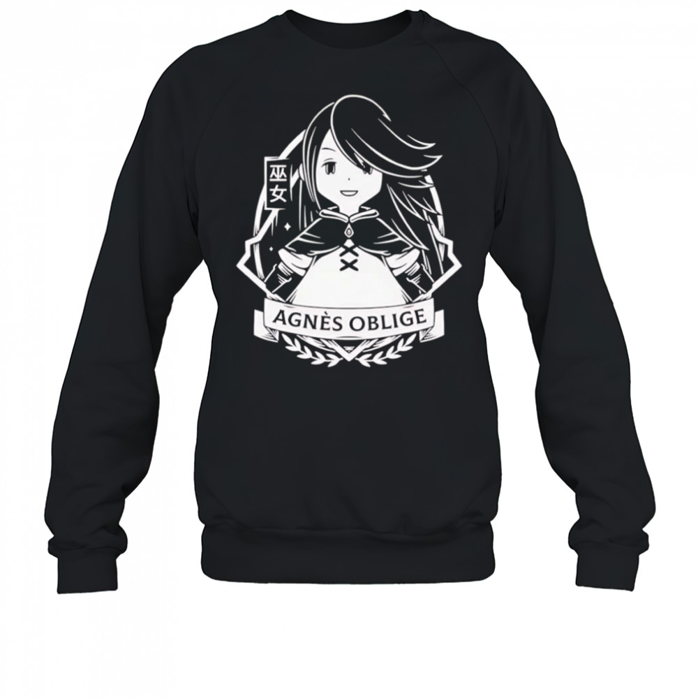 Agnès Oblige Vestal of Wind shirt Sweatshirt