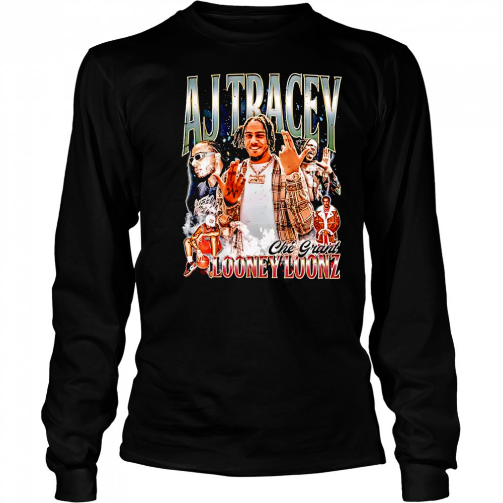 AJ Tracey Looney Loonz graphic shirt Long Sleeved