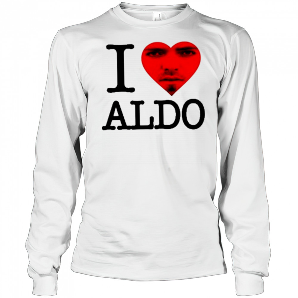 Aldoswag I Love Aldo Shirt Long Sleeved