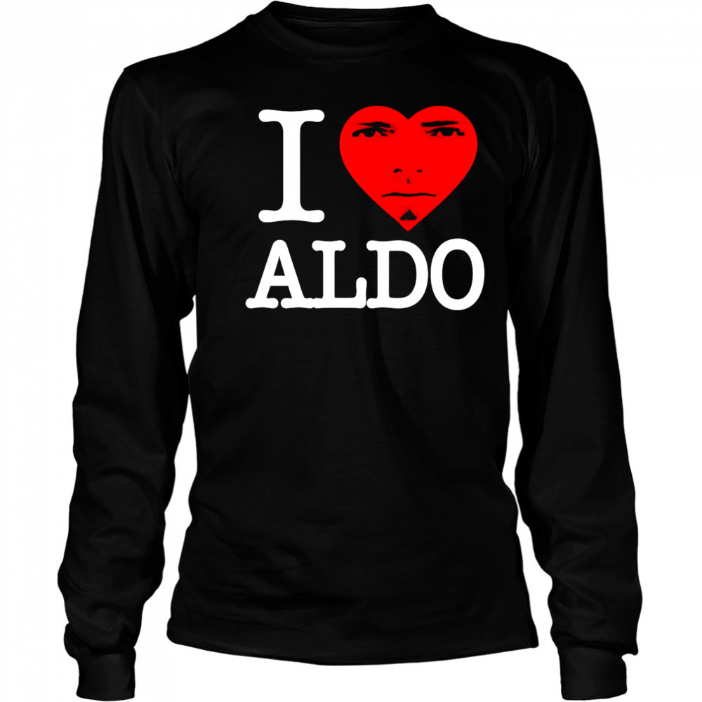 Aldoswag I love aldo shirt Long Sleeved