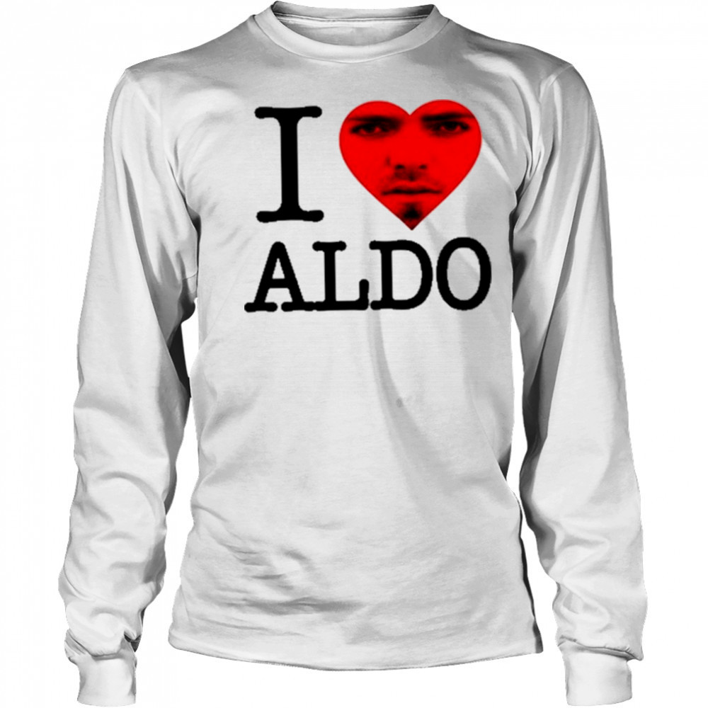 Aldoswag I Love Aldo Shirt Long Sleeved