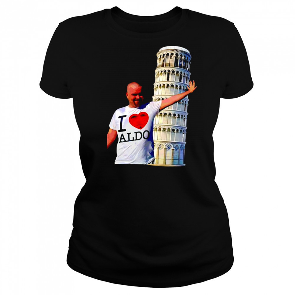 Aldoswag Pisa tower shirt Women's T-shirt