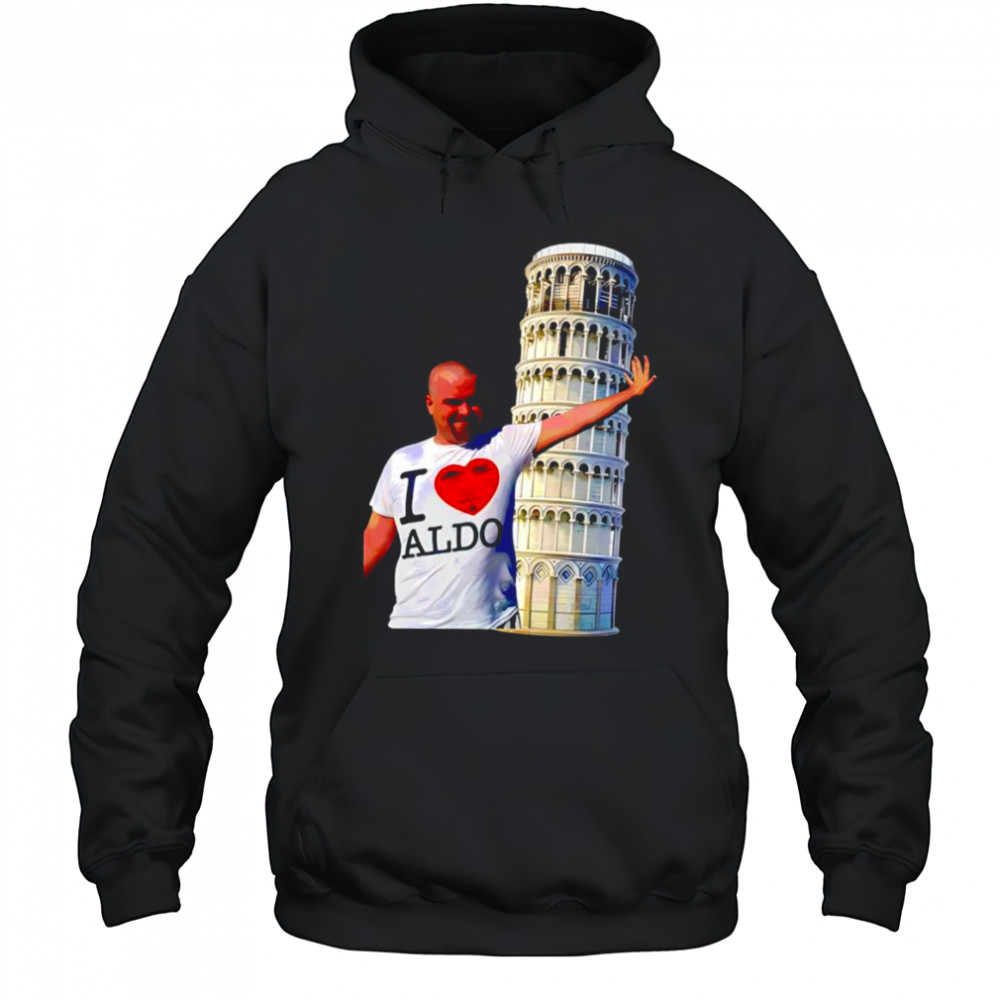 Aldoswag Pisa tower shirt Hoodie