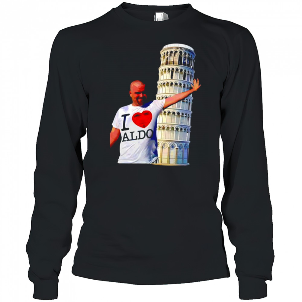 Aldoswag Pisa tower shirt Long Sleeved