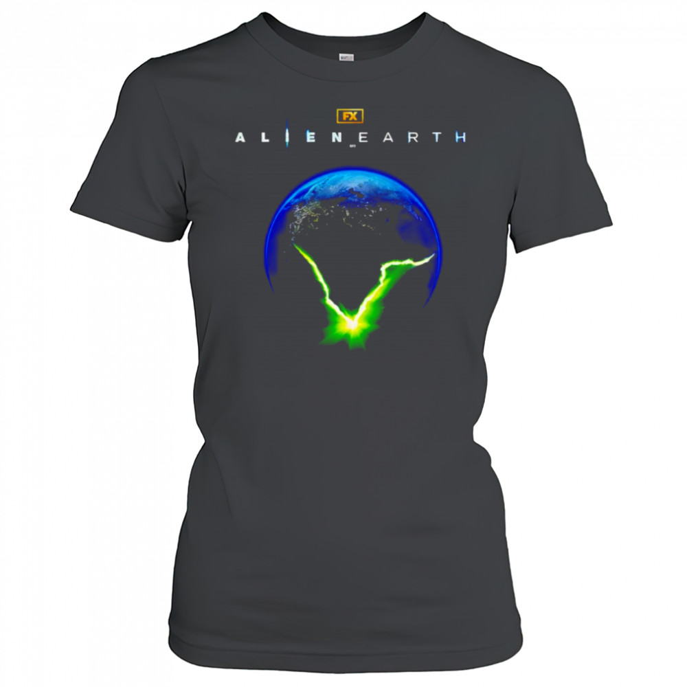 Alien Earth Cracked Earth shirt Women's T-shirt