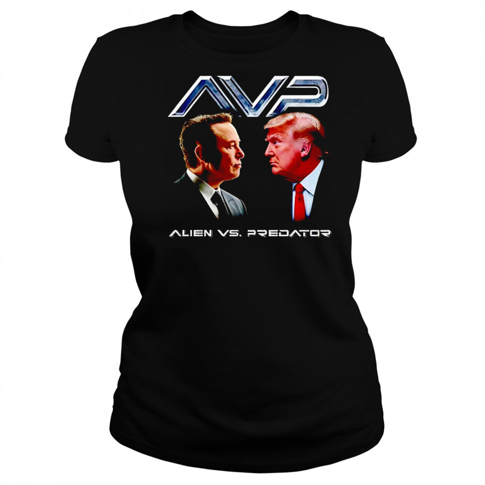 Alien vs Predator Trump vs Elon shirt Women's T-shirt