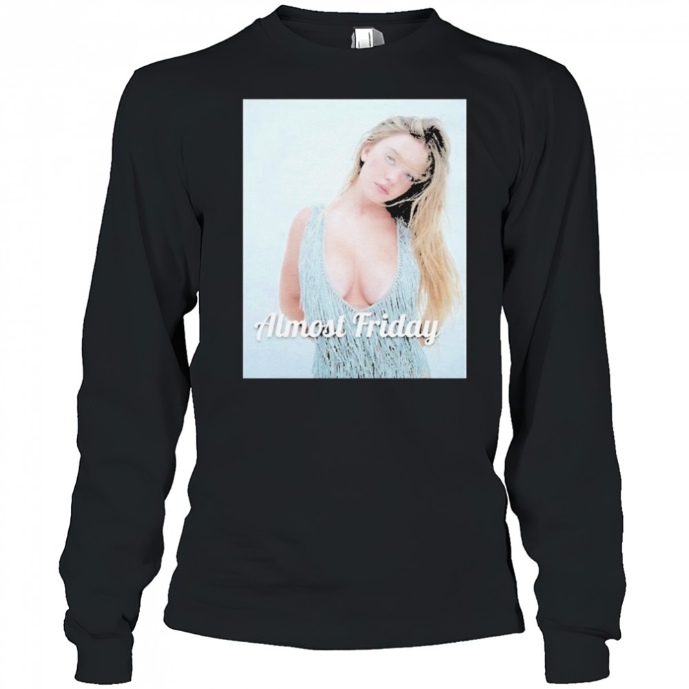 Almost Friday Sydney Sweeney Sunday Times T-shirt Long Sleeved