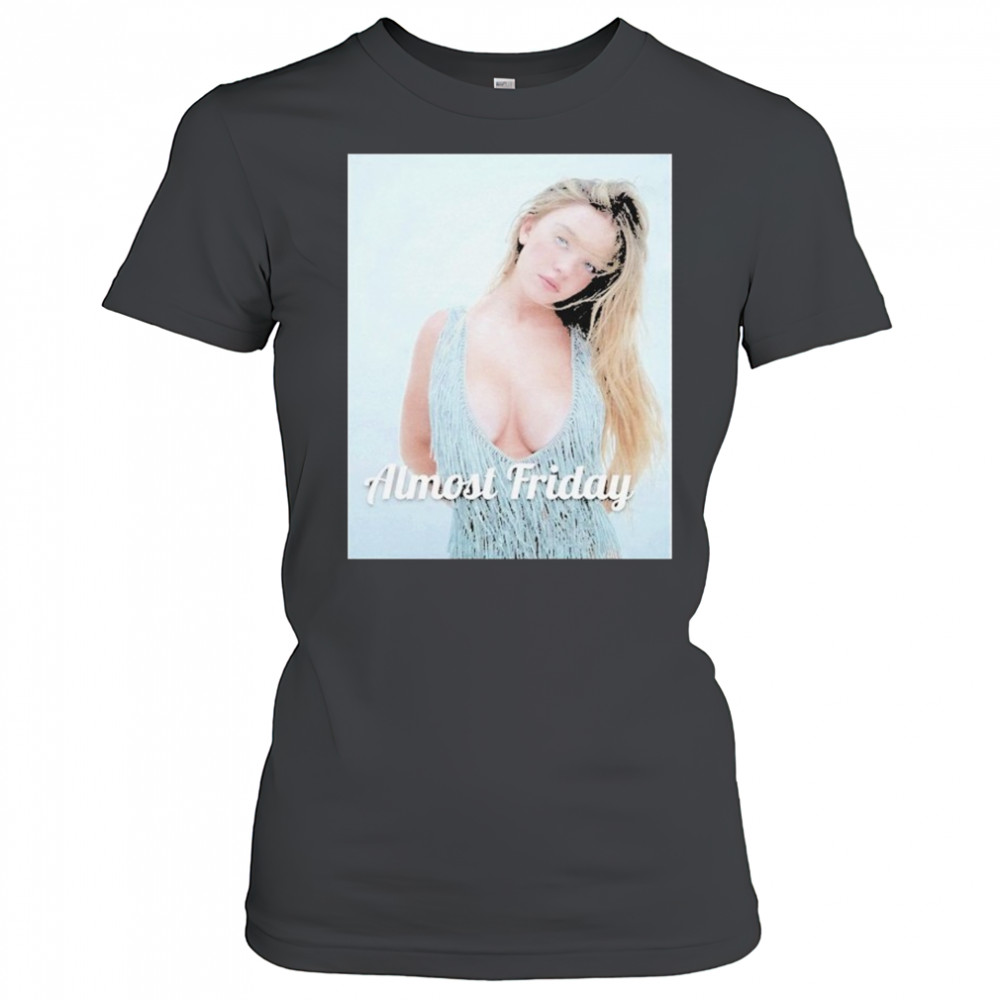 Almost Friday Sydney Sweeney Sunday Times T-shirt Women's T-shirt
