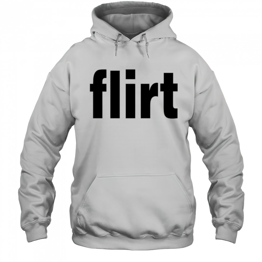 Amelia Dimoldenberg Wearing Flirt shirt Hoodie